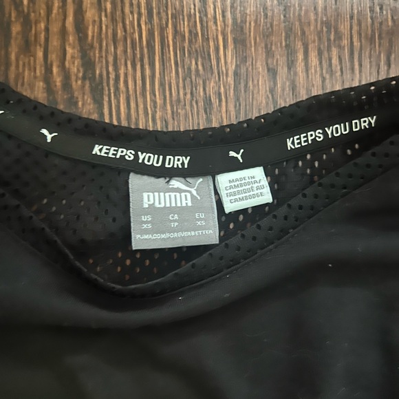Black athletic puma tank - Picture 4 of 4